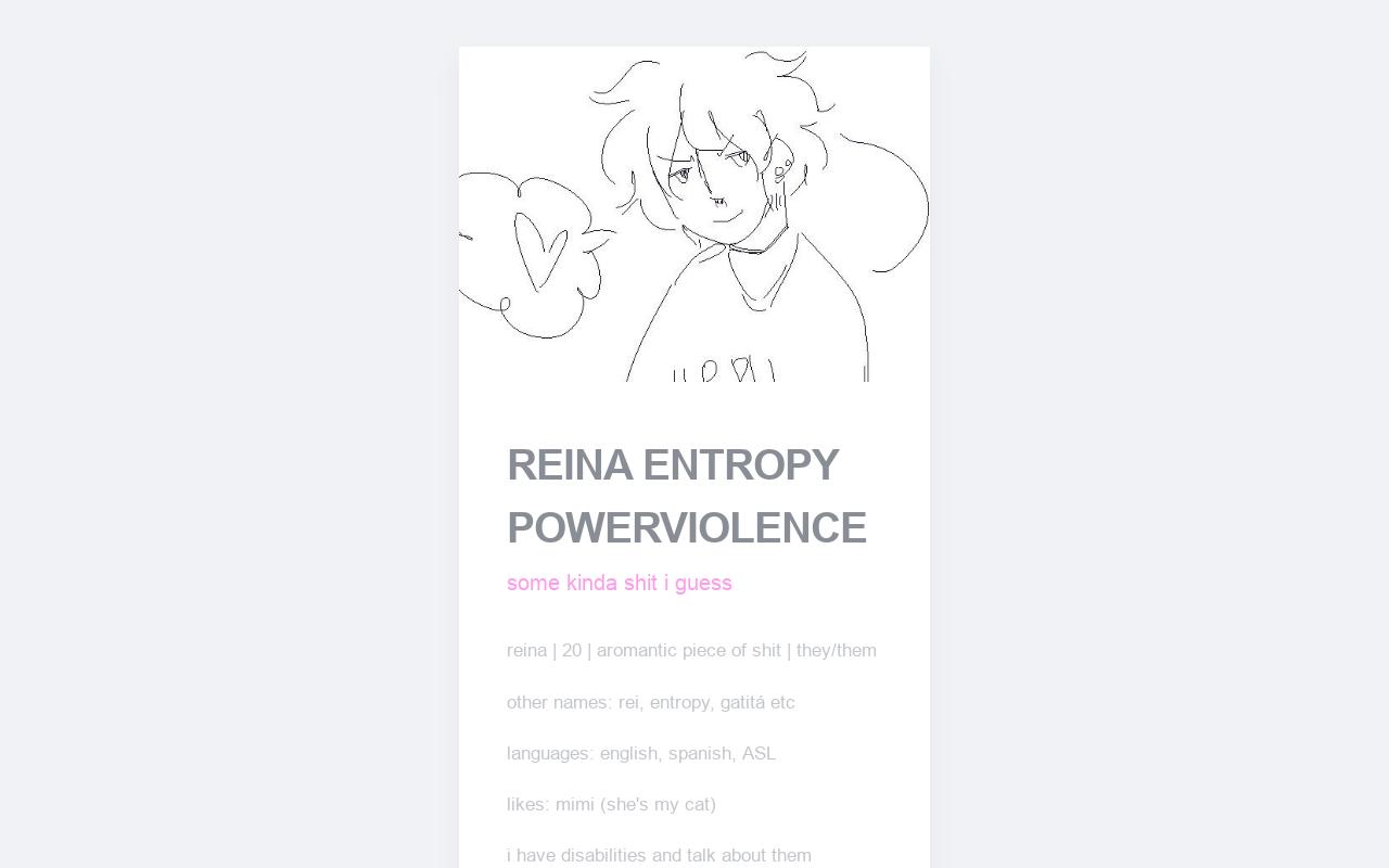 Carrd profile picture for @entropy